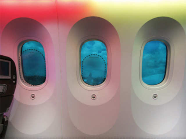 Windows of Boeing 787 