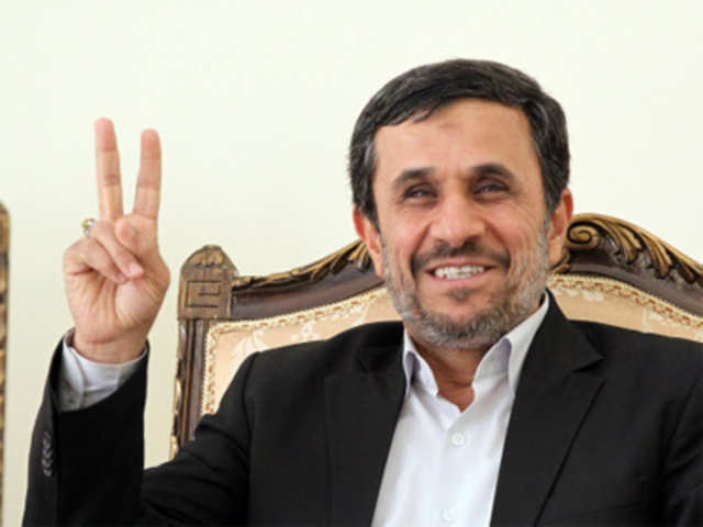 Iranian President Mahmoud Ahmadinejad 