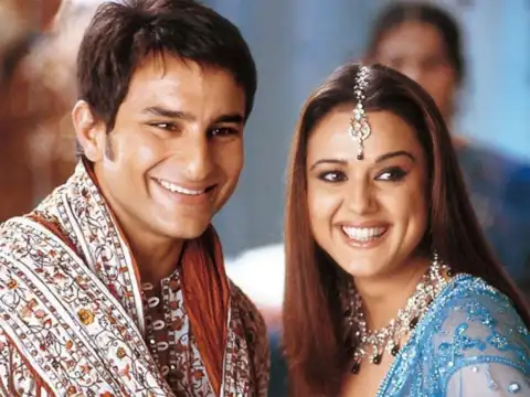 Saif Ali Khan & Preity Zinta