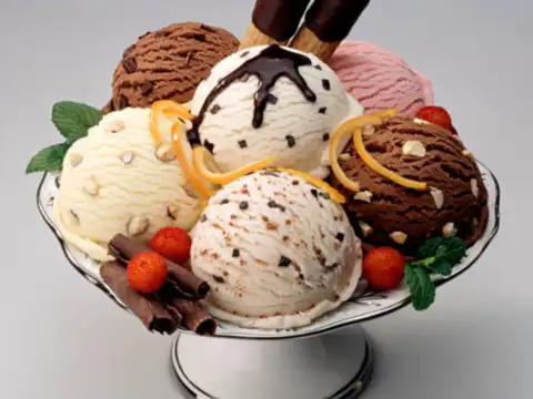 Ice Cream and High-Calorie Desserts