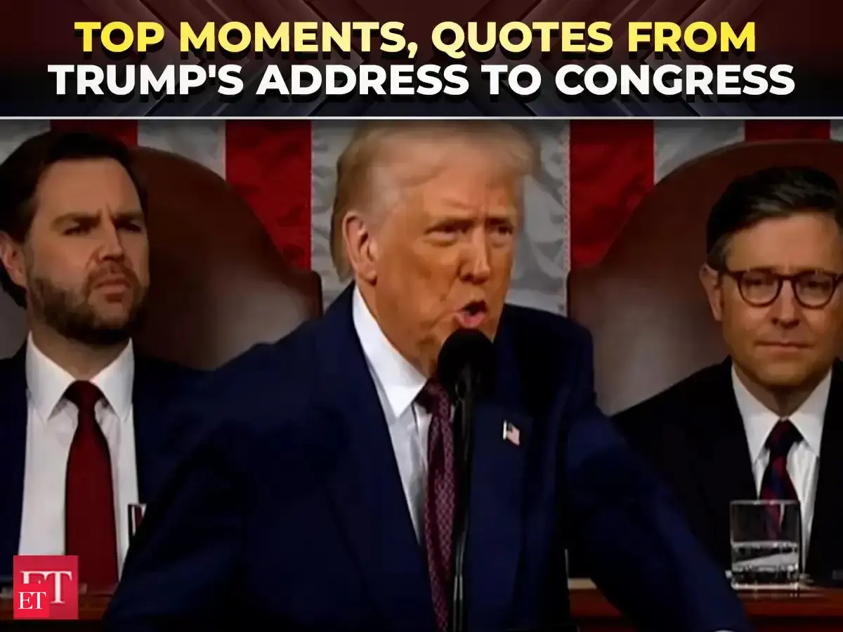 Top 10 moments from President Trump's joint session address to congress ...