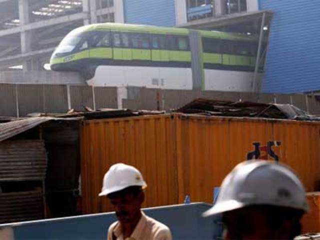 India's first monorail getting ready