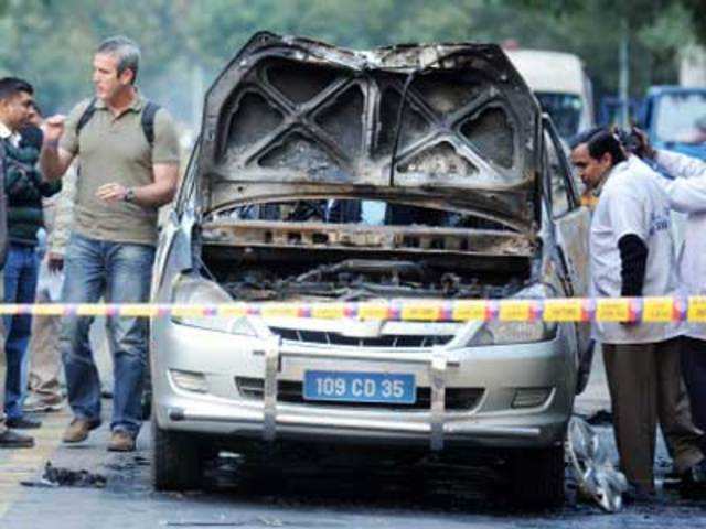 Israeli embassy car blast, New Delhi