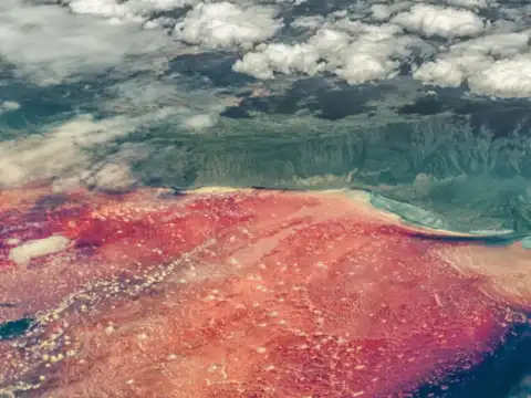 Lake Natron, Tanzania: The blood-red lake