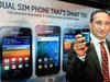 Samsung unveils dual SIM smartphones in India
