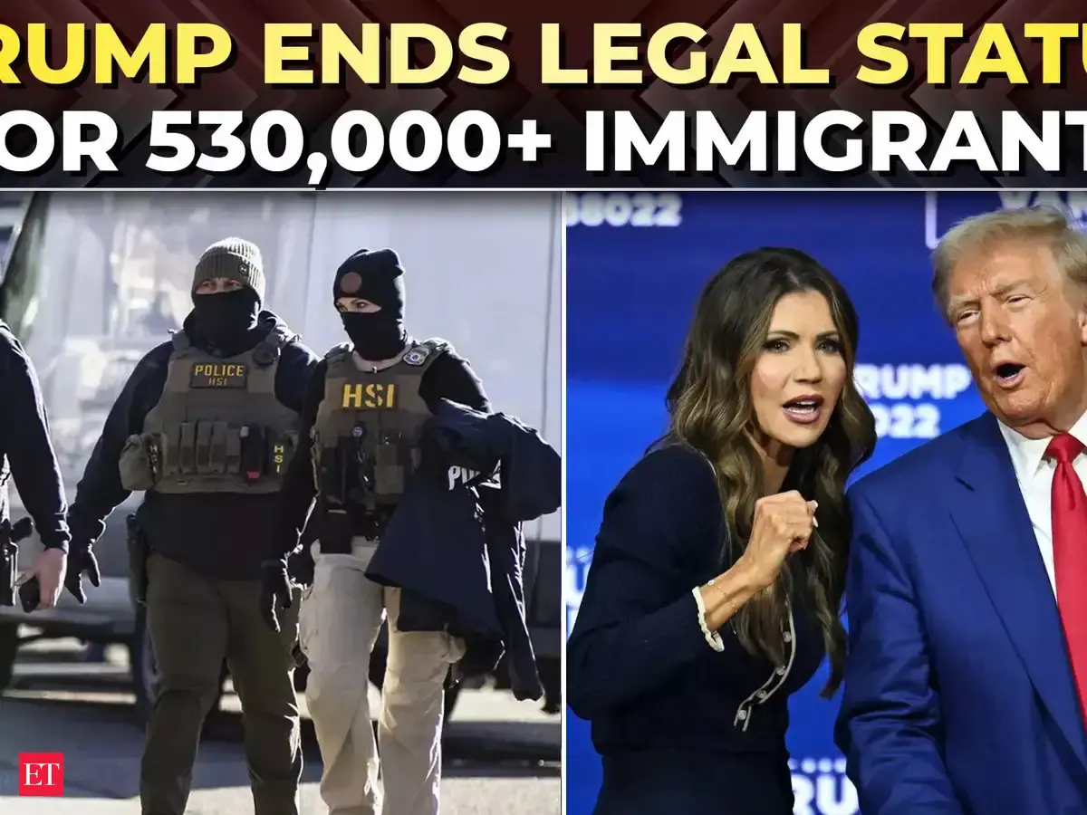 US immigration crackdown | Trump ends legal status for 530,000 ...