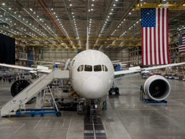 Boeing 787 Dreamliner's production facility in Everett