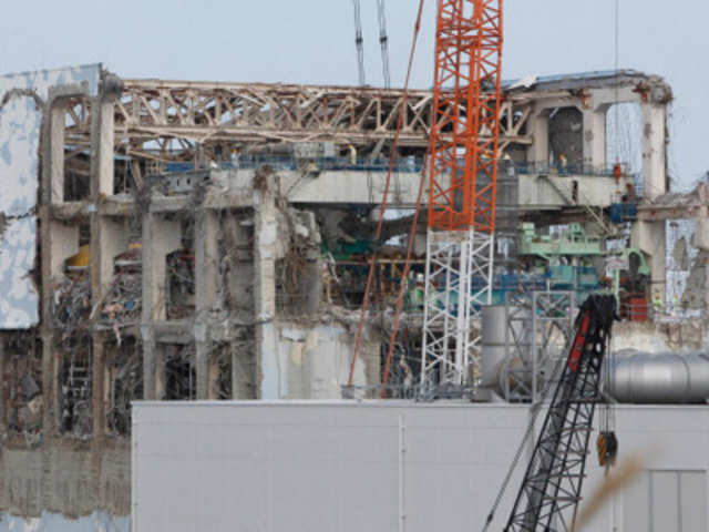 No.4 reactor building of TEPCO