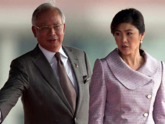 Malaysian PM with Thailand PM