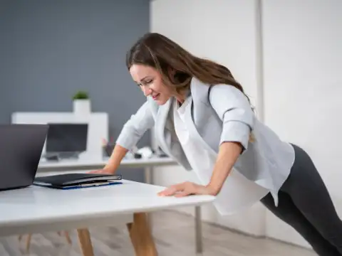 Desk push-ups