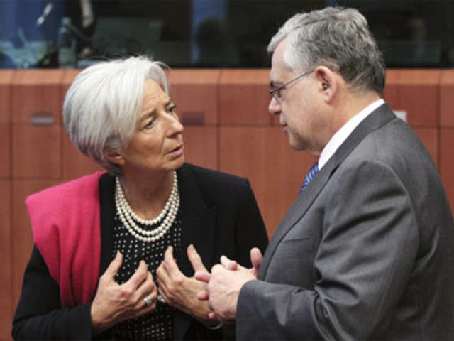 Christine Lagarde & Lucas Papademos