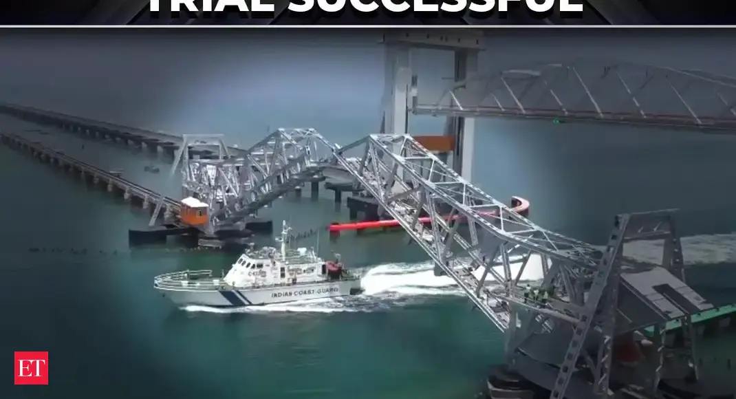 Pamban Railway Bridge trial successful; ready for inauguration by PM Modi – The Economic Times Video  economictimes.indiatimes.com