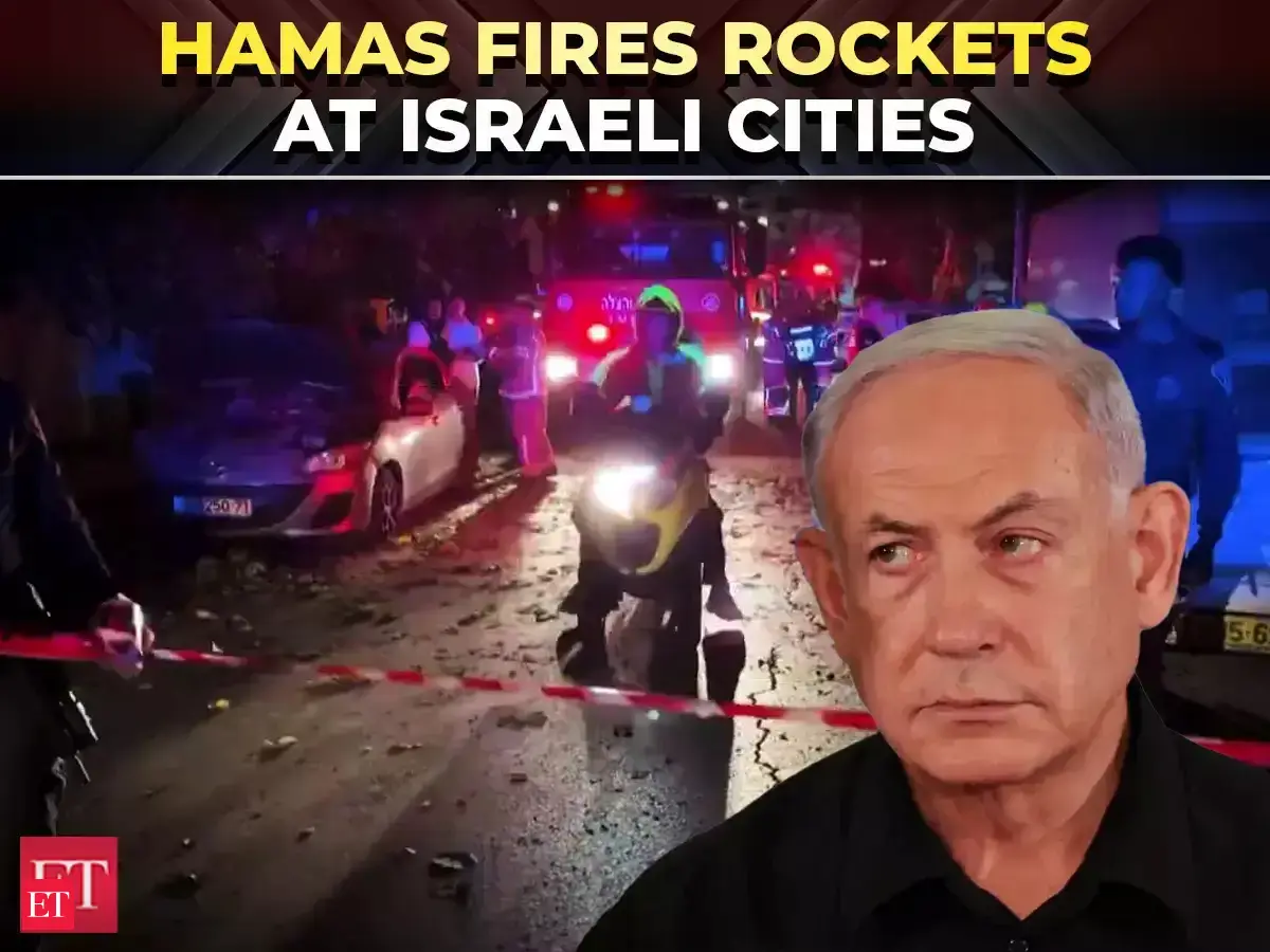 Hamas fires rockets at Israeli cities hours after Netanyahu departs for ...