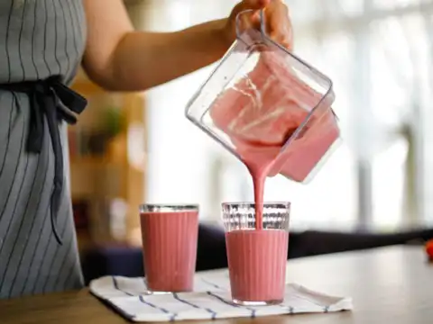 Fresh fruit smoothies