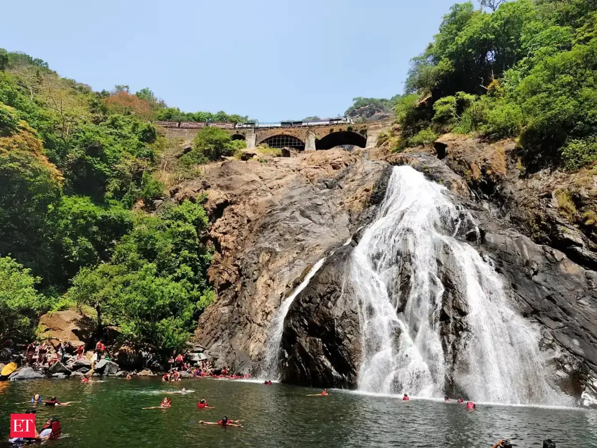 6 stunning waterfalls to visit in India this summer - Dudhsagar Falls ...