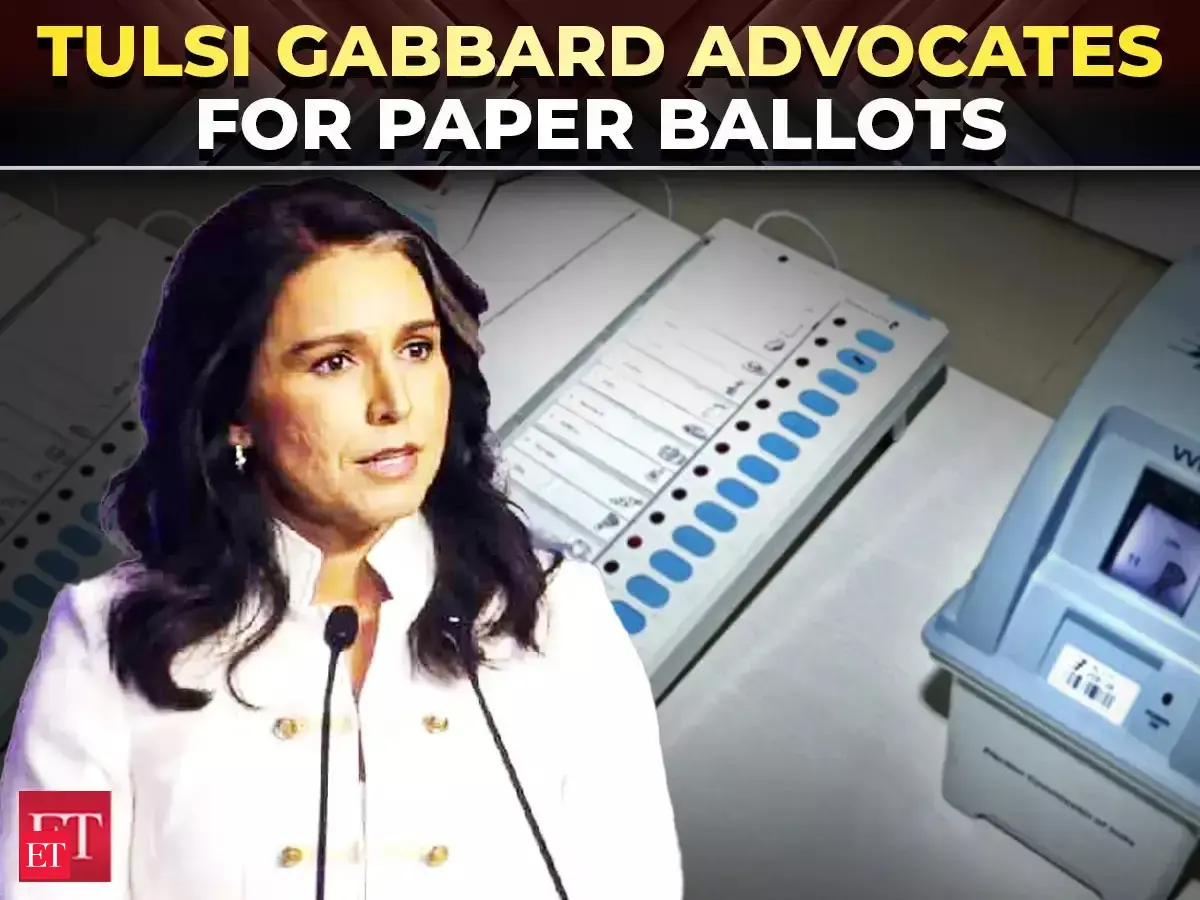 Tulsi Gabbards, DNI on election integrity: 'These electronic voting ...