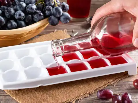 Wine ice cubes