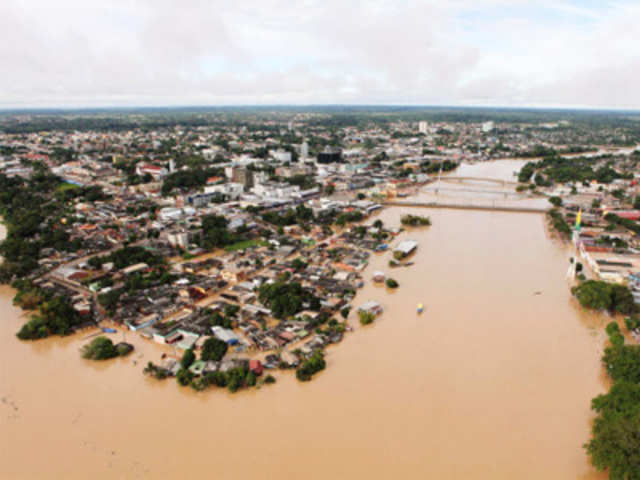 Flood in Acre River