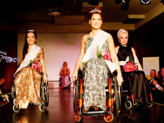 Wheelchair beauty contest