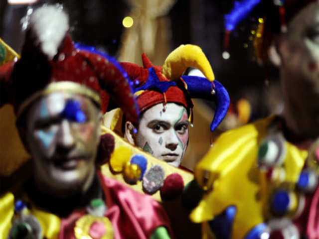 Carnival procession in Strumica