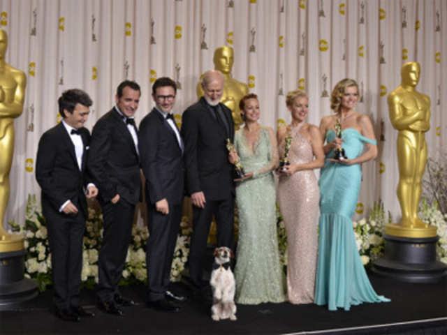 Oscars: The cast of 'The Artist' 