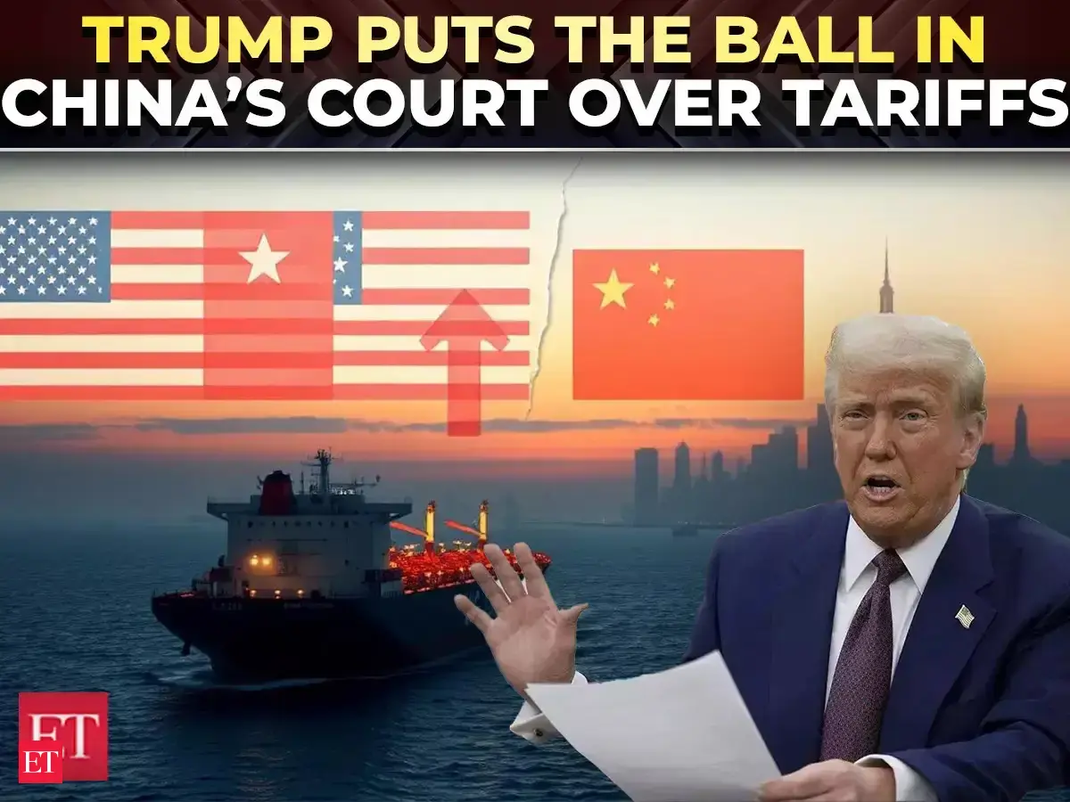 'Depends on them': Trump puts the ball in China's court over tariff war ...