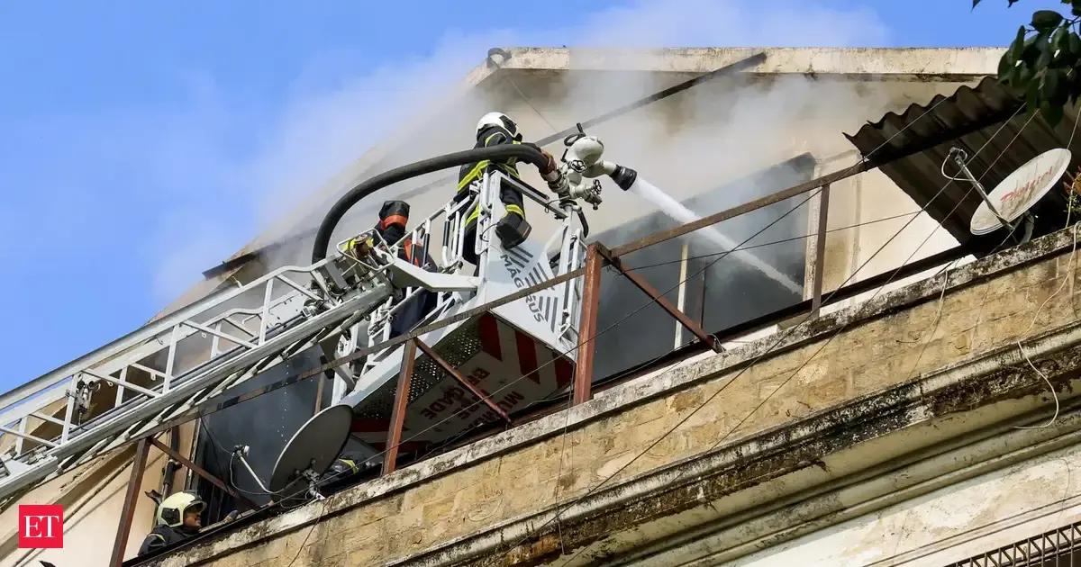 Massive fire at ED office doused after 12 hours, no one hurt; files ...