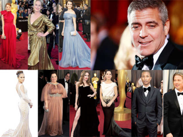 A style review of the Oscars red carpet night