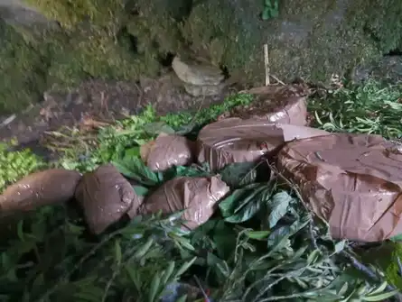 Hideout busted in Hari Marote village in Surankot sector of Poonch district with recovery of five IEDs, say Poonch Police.