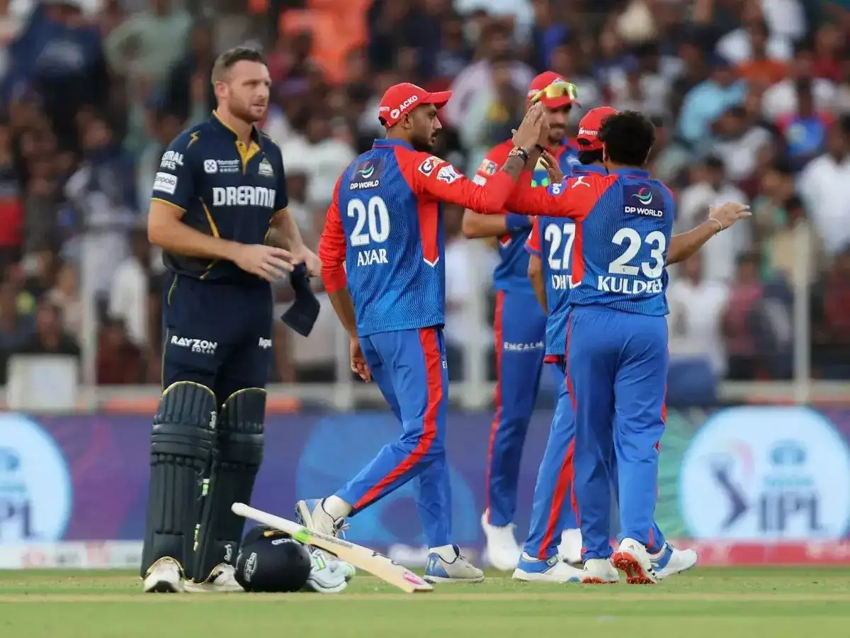 Delhi Capitals vs Gujarat Titans timeline