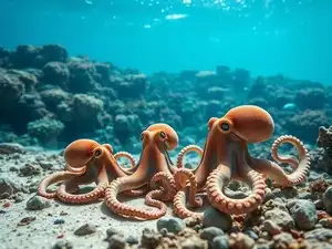 Octopuses population