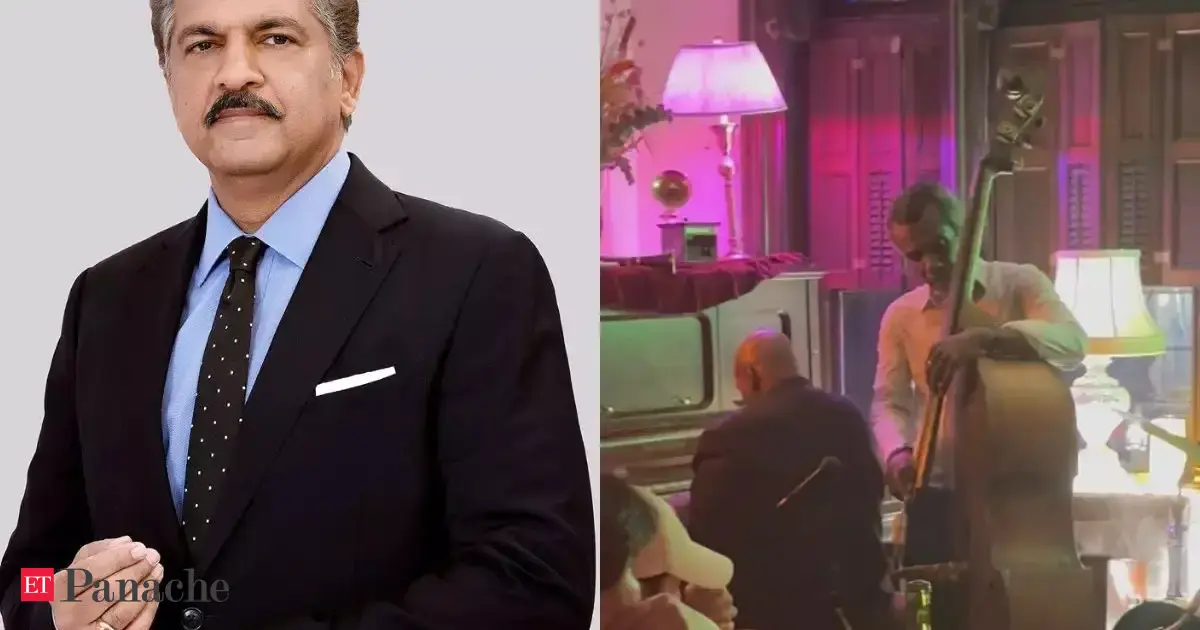 Anand Mahindra finds New York's hidden 'Jazz Mehfil' where Grammy winners perform. The ticket price? Not what you think - The Economic Times