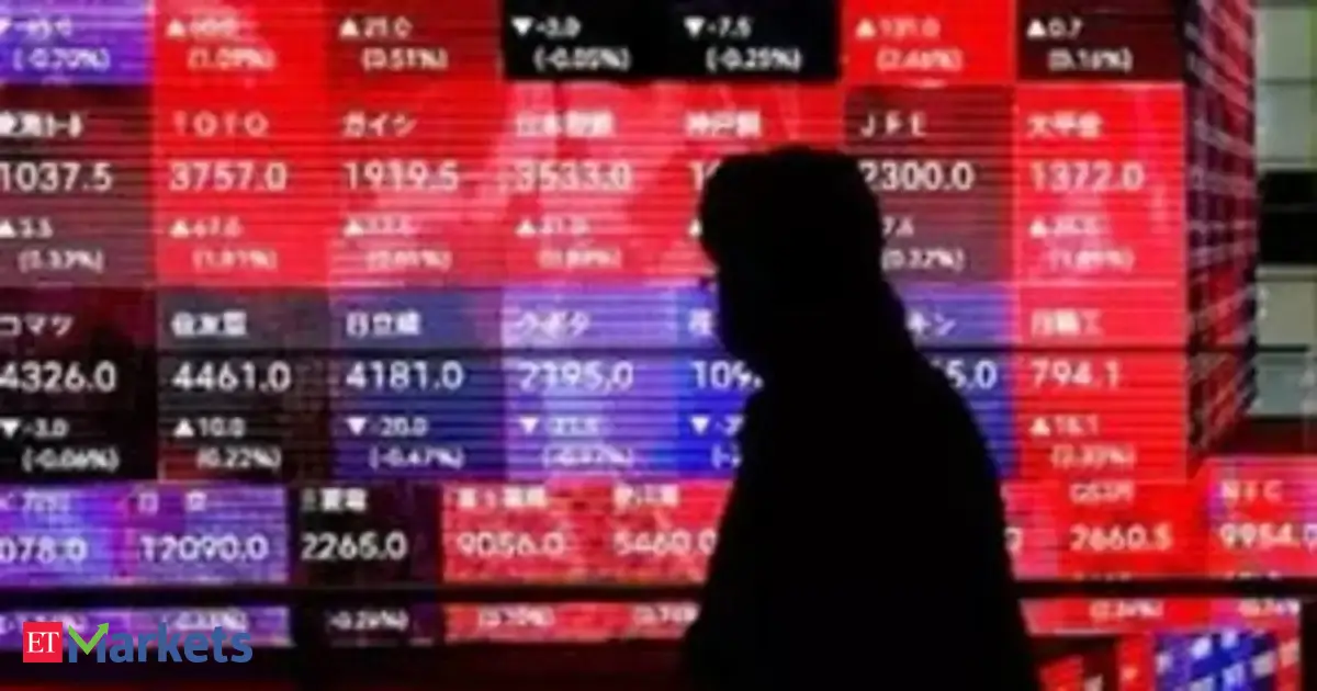 Asian stocks drop, gold rises in risk-off start to week