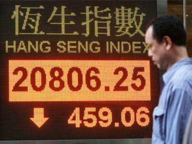Falling Asian stocks