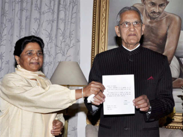 BSP supremo Mayawati submits her resignation