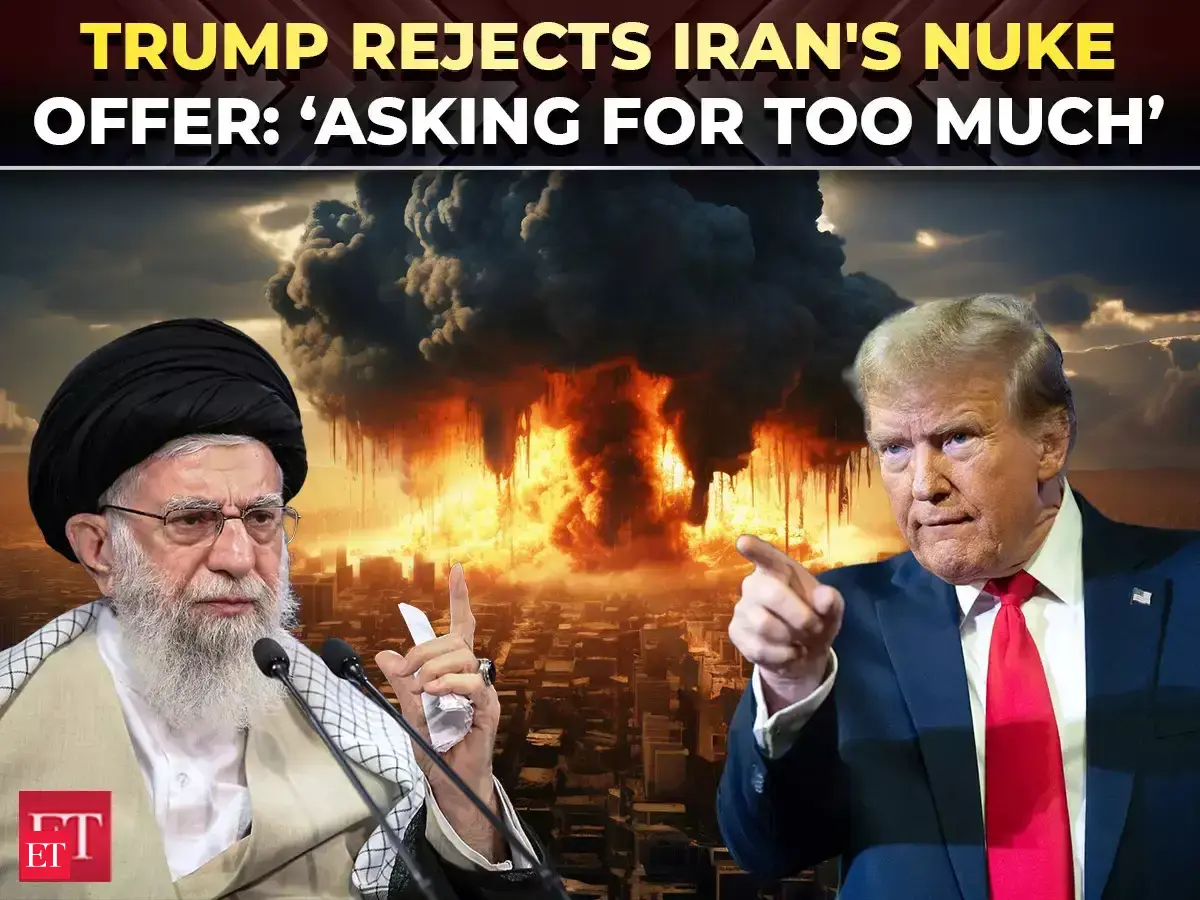 'Totally unacceptable': Trump rejects Iran’s nuclear demands, issues ...