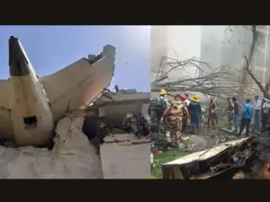 Ahmedabad plane crash: 6 NDRF teams, 2 from BSF rush to crash site for rescue ops