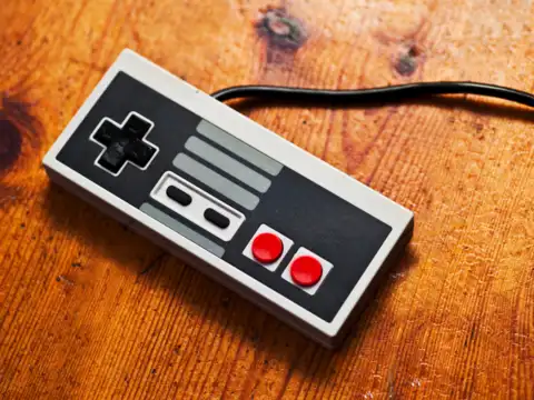 Retro game console