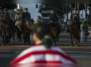 Military commander says 200 Marines moved into Los Angeles to protect federal property, personnel