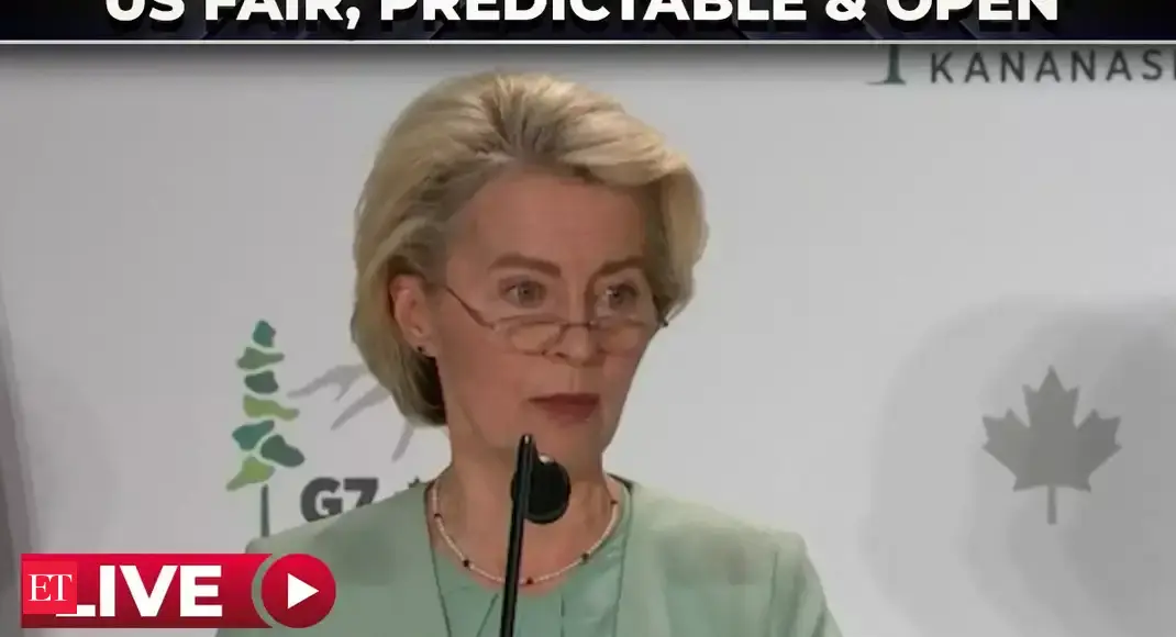 G7 summit | EU chief Ursula von calls at G7 for world to 'avoid protectionism'