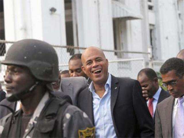 Haiti's President Michel Martelly