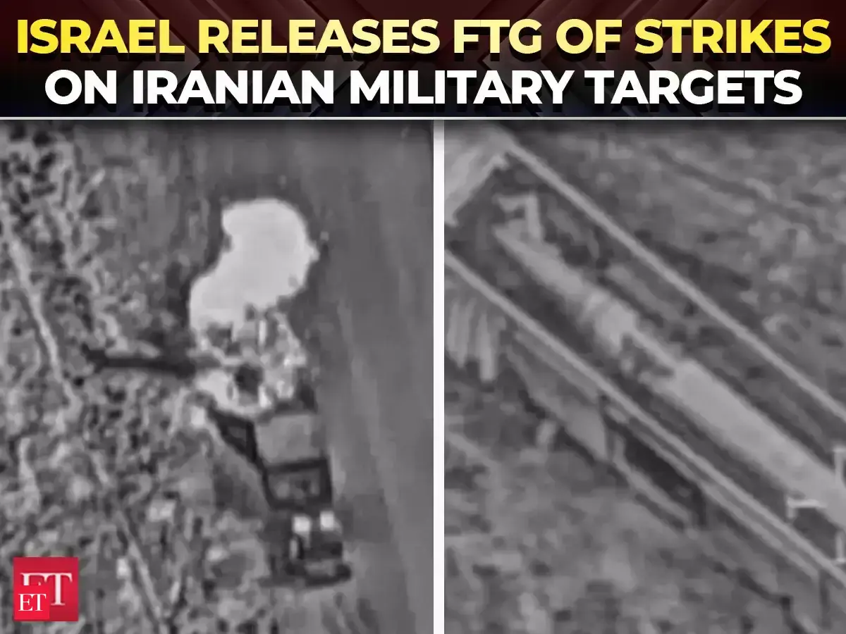 Israeli army releases video demonstrating strikes on Iranian military ...