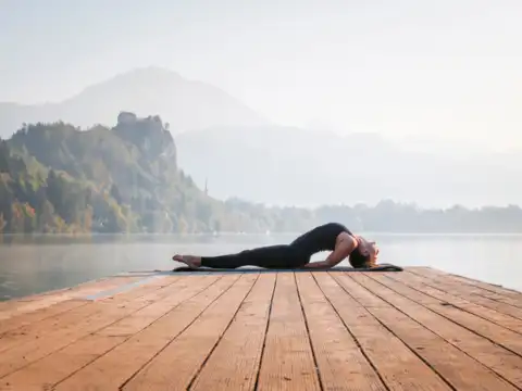 Matsyasana (Fish pose)