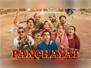 Panchayat Season 4 poster featuring main cast members