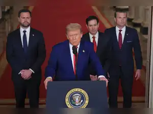 Trump humiliates Hegseth Rubio and Vance: As US bombs Iran, Trump