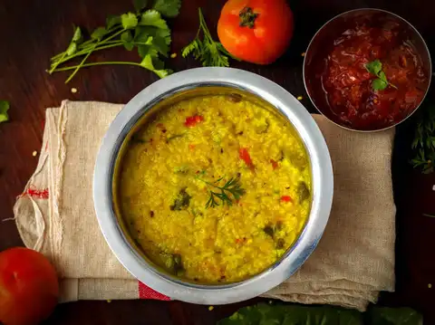 Khichuri with Beguni &ndash; West Bengal