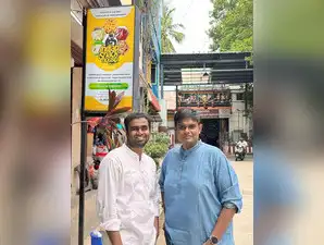 (L-R) Anbarasan and Rajakumaran, Co-Founders, Indian Snack House