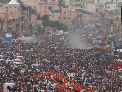 Devotees gather for grand celebration in Puri