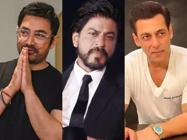Aamir Khan, Shah Rukh Khan and Salman Khan