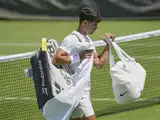 Carlos Alcaraz loves playing on grass and is trying to win a third Wimbledon title in a row